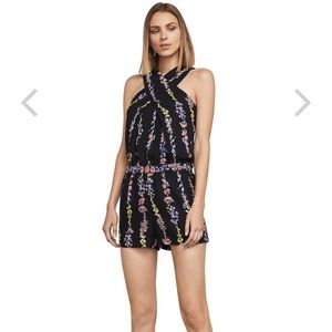 BCBG Floral Print Romper